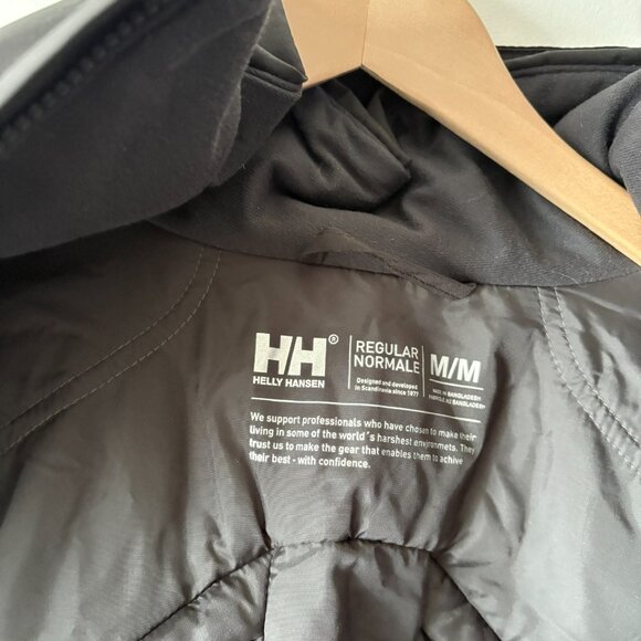 Helly Hansen Performance Ski Snowboard Jacket Coat Black Size Medium - Picture 6 of 7